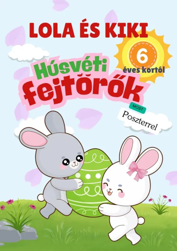 Népszerű Lola és Kiki - Húsvéti fejtörők 6 éves kortól