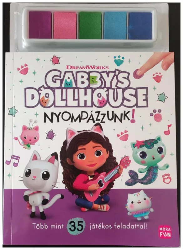 Gabi babaháza - Nyomdázzunk! - Több mint 35 játékos feladattal Szuper akció