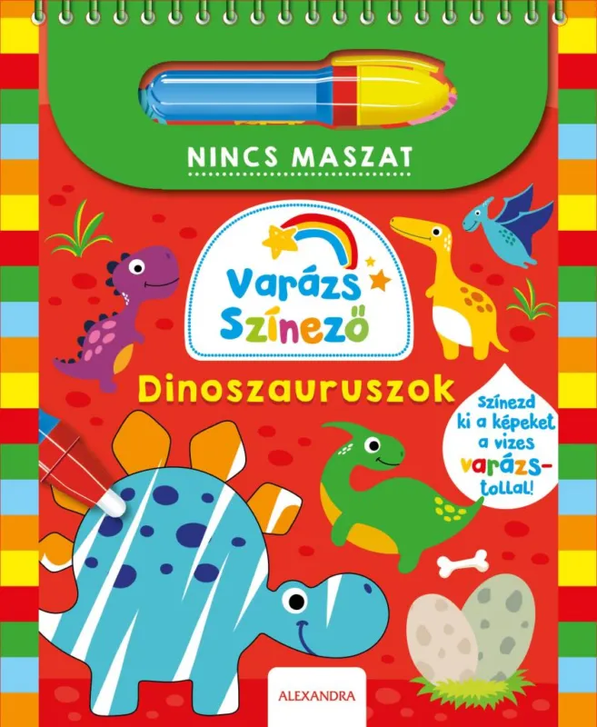 Expressz szállítás Varázs színező Dinoszauruszok