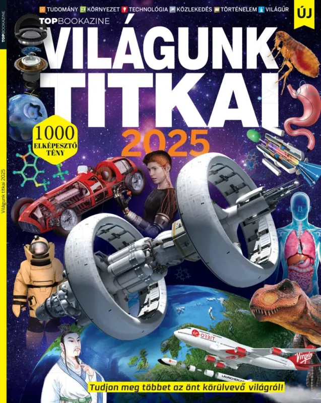 Top Bookazine - Világunk titkai 2025 Szuper akció