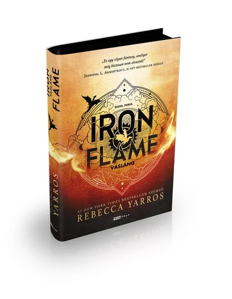 Prémium Iron Flame - Vasláng - keménykötés - Élfestett kiadás