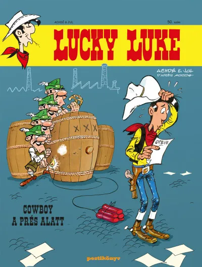 Korlátozott ajánlat Lucky Luke 50. - Cowboy a prés alatt