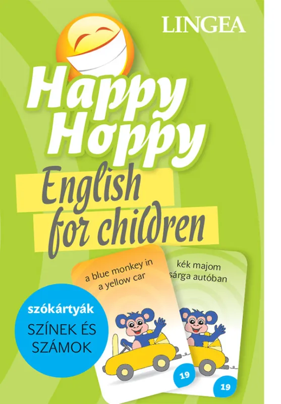 Biztonságos fizetés Happy Hoppy Szókártyák - színek és számok