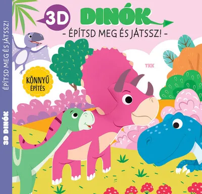 3D Dínók - Építsd meg és játssz! Akciós ár