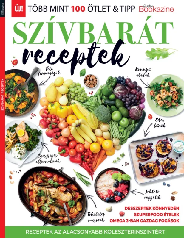 Kedvezményes ár Gasztro Bookazine - Szívbarát receptek - 2025/4