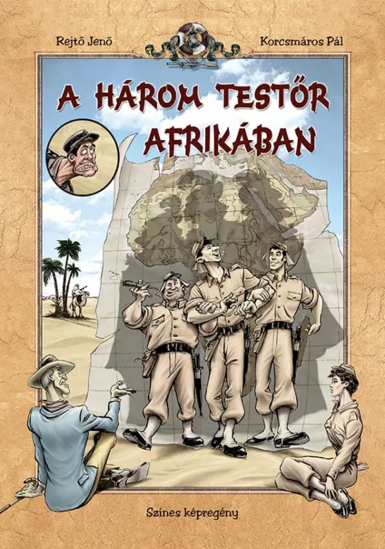 Csak ma A három testőr Afrikában (színes képregény)