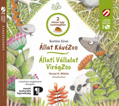 Állat KávéZoo - Állati Vállalat - VirágZoo - Hangoskönyv Kedvezményes ár