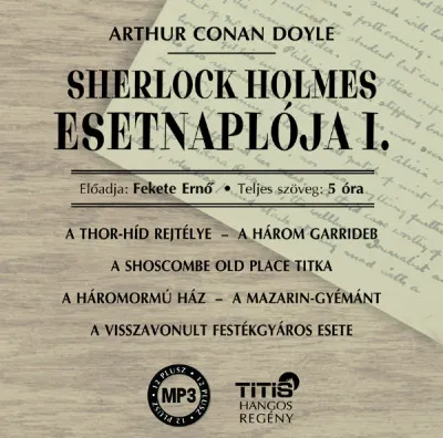 Sherlock Holmes esetnaplója I. - Hangoskönyv Akció
