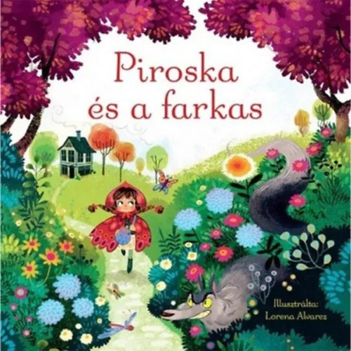 Piroska és a farkas - Mesekönyv és 30 darabos kirakó Árcsökkenés