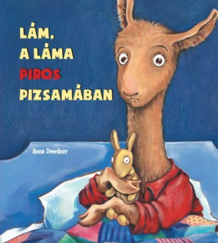 Expressz kézbesítés Lám, a láma piros pizsamában