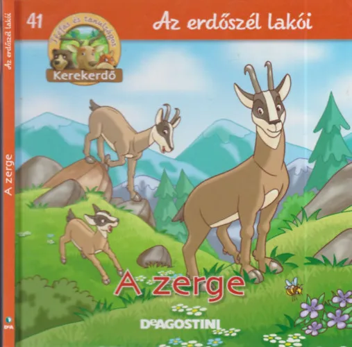 Vásárlói kedvenc A zerge (Kerekerdő- Az erdőszél lakói 41.)- állatfigurával