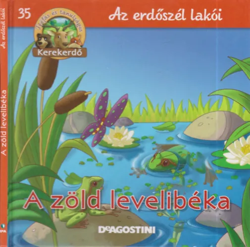 A zöld levelibéka (Kerekerdő- Az erdőszél lakói 35.)- állatfigurával Kiárusítás