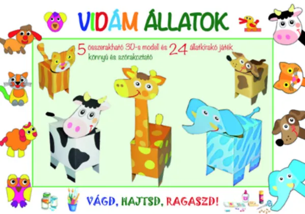 Azonnali szállítás Vidám állatok