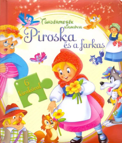 Olcsóbb Tündérmesék kirakóval - Piroska és a farkas