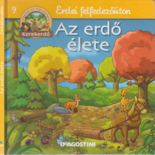 Az erdő élete (Kerekerdő- Erdei felfedezőúton 9.)- állatfigurával Újdonság