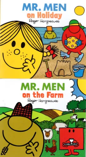 Expressz szállítás 2db Mr. Men ( angol mese együtt ) 1. Mr. Men on the Farm, 2. Mr. Men on Holiday
