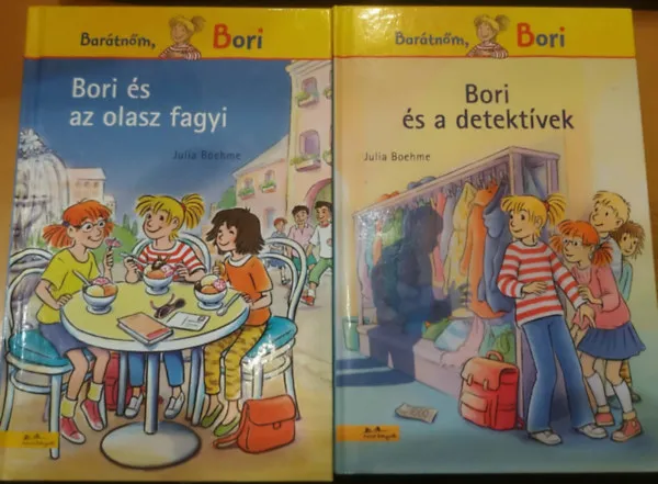 2 db Barátnőm, Bori: Bori és a detektívek + Bori és az olasz fagyi Kedvezmény
