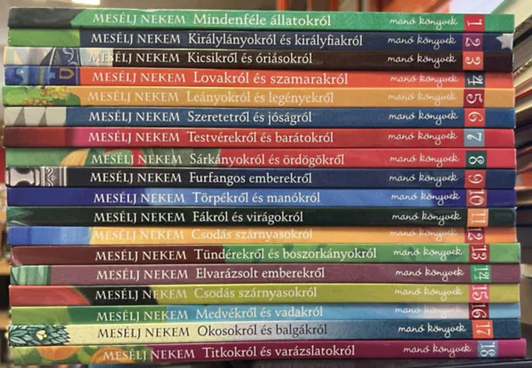 Árengedmény Mesélj nekem sorozat 1-18.