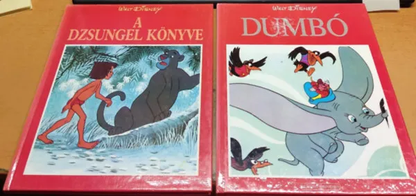 2 db Egmont-Pannonia Disney kötet: A dzsungel könyve + Dumbó Vedd meg online