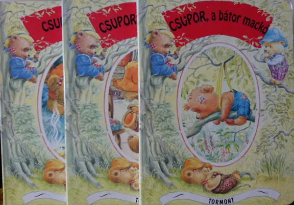 3db Csupor történet: Csupor, a bátor mackó + Csupor és a táncóra + Csupor álmodik Csak ma