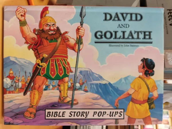 David and Goliath (Bible Story Pop-Ups) Gyors szállítás