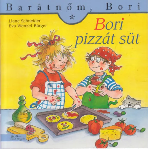 2 db Barátnőm, Bori mesefüzet: Bori pizzát süt + Bori a hegyekben Expressz kézbesítés