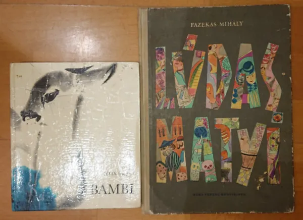 2 db klasszikus mese: Bambi, Lúdas Matyi Gyors szállítás