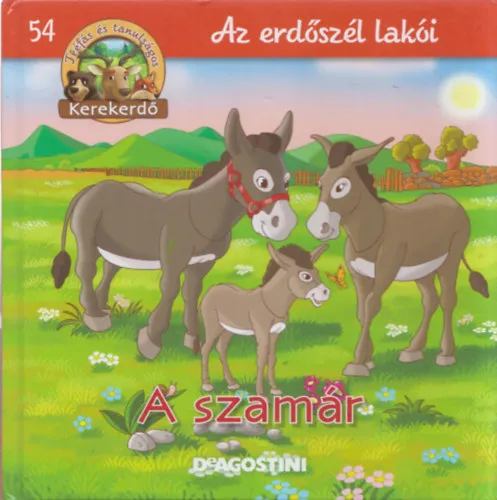 A szamár (Kerekerdő- Az erdőszél lakói 54.)- állatfigurával Olcsó