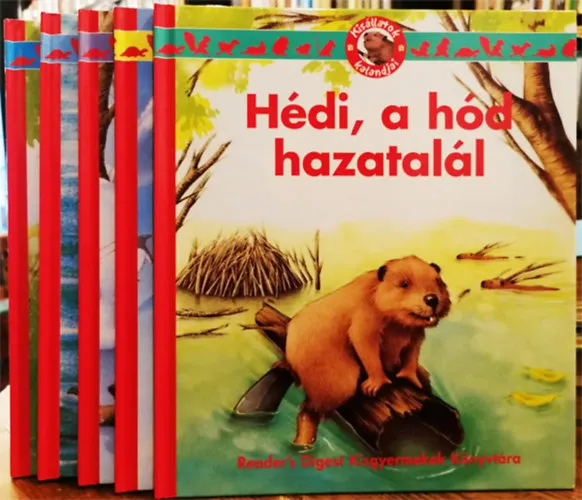 Hédi, a hód hazatalál + 4 kötet a Kisállatok kalandjai sorozatból Bestseller