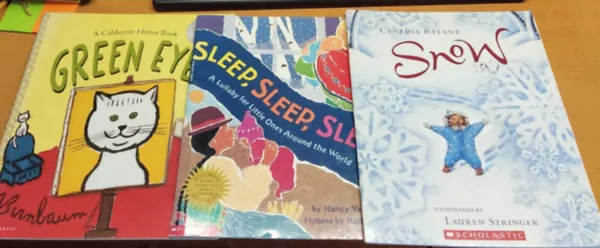 Bestseller 3 db mesefüzet: Green Eyes + Sleep, Sleep, Sleep + Snow