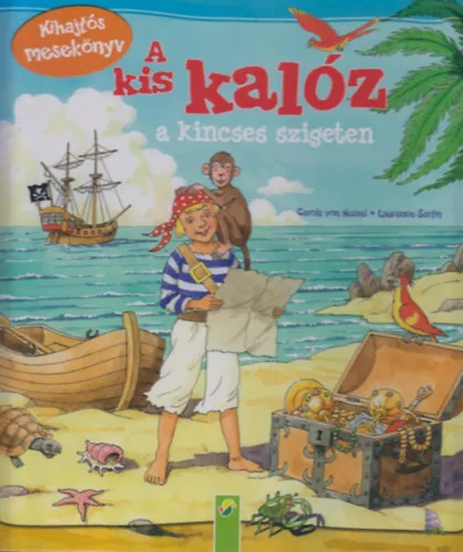 Bestseller A kis kallóz a kincses szigeten - Kihajtható mesekönyv