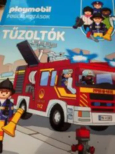 Playmobil foglalkozások - Tűzoltók + foglalkoztató füzet Kiárusítás