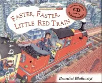 Azonnali szállítás Faster, Faster, Little Red Train - Includes a Brilliant CD read by Richard Briers