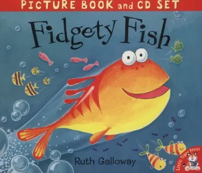 Fidgety Fish - Picture Book and CD Set Azonnal elérhető