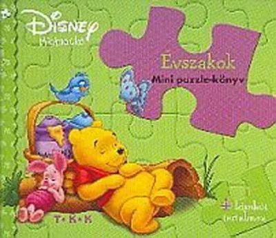 Expressz szállítás Évszakok mini puzzle könyv - Disney Micimackó