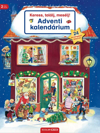 Keress, találj, mesélj! - Adventi kalendárium Gyors kiszállítás