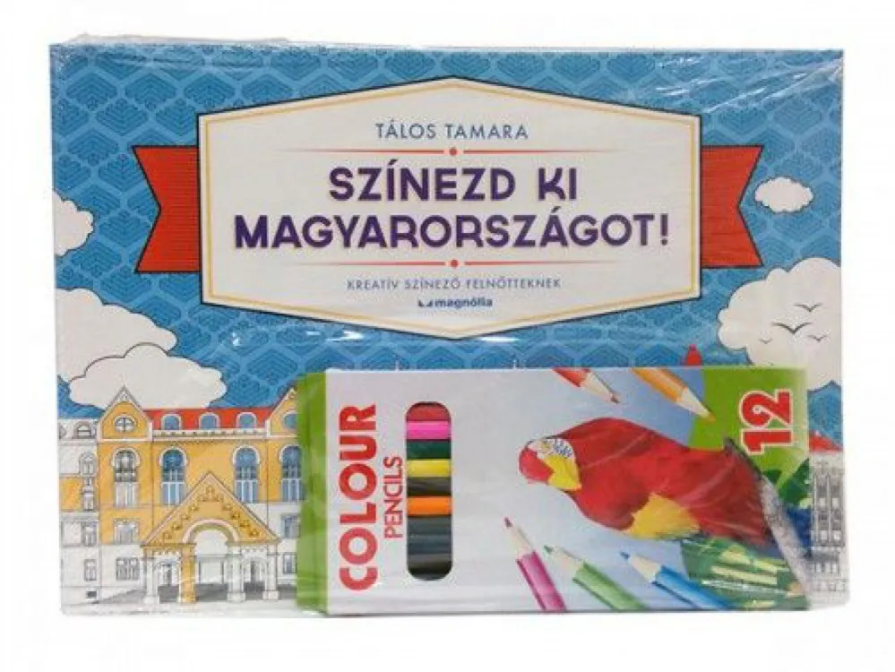 Színezd ki Magyarországot! - ajándék ceruzával Akció