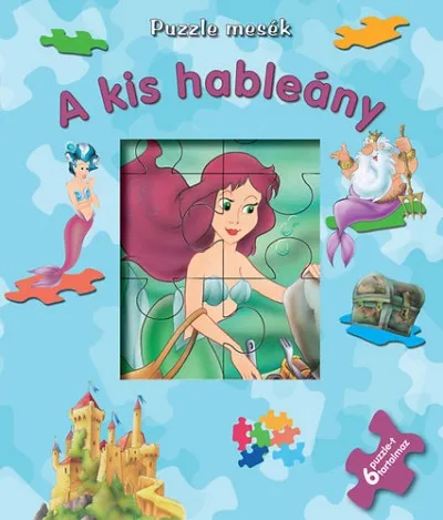 Árcsökkenés A kis hableány - Puzzle mesék
