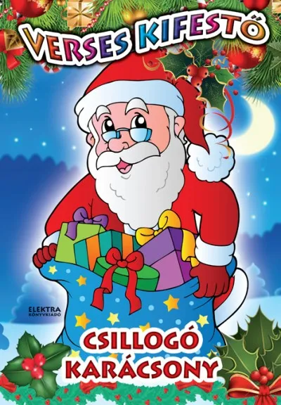 Csillogó Karácsony - Verses kifestő Ajánlat