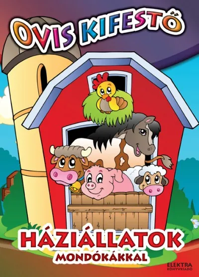 Háziállatok mondókákkal - Ovis kifestő Ajánlat