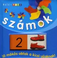 Tili-toli - Számok - 10 mókás ablak a kicsi ujjaknak! Ajánlat