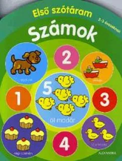 Első szótáram: Számok - 2-3 éveseknek Kedvezmény