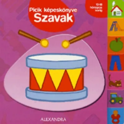 Expressz kézbesítés Picik képeskönyve: Szavak - 12-18 hónapos korig