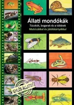 Olcsóbb Állati mondókák - Tücskök, bogarak és a többiek - Matricákkal és játékkártyákkal