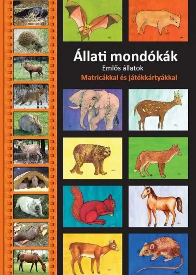 Állati mondókák - Emlős állatok - Matricákkal és játékkártyákkal Árcsökkenés