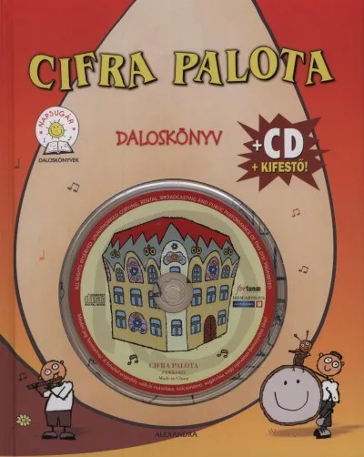 Cifra palota - Daloskönyv - Ajándék CD + kifestő Vedd meg online