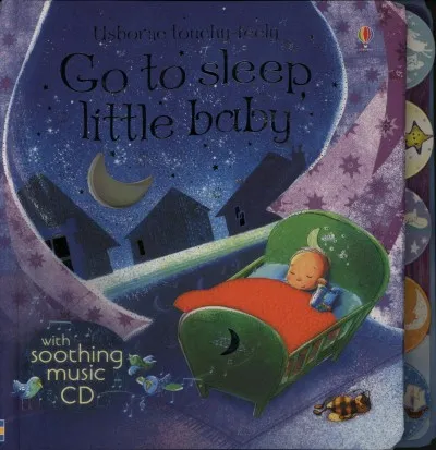 Végkiárusítás Go To Sleep Little Baby - Usborne Touchy-Feely + CD