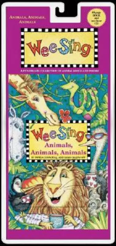Azonnali szállítás Wee Sing Animals, Animals, Animals - CD melléklettel