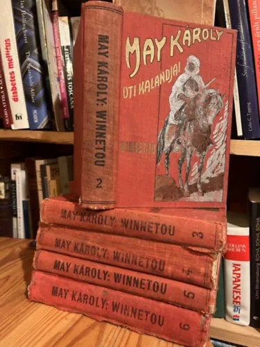 Újdonság May Károly utikalandjai: Winnetou 2.-6.