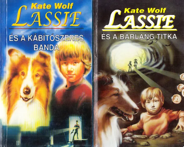 Lassie könyvek (2db.): Lassie és a barlang titka + Lassie és a kábítószeres banda Akciós ár